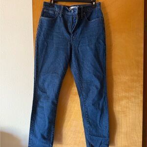 Madewell Perfect Vintage 28  Blue Jeans